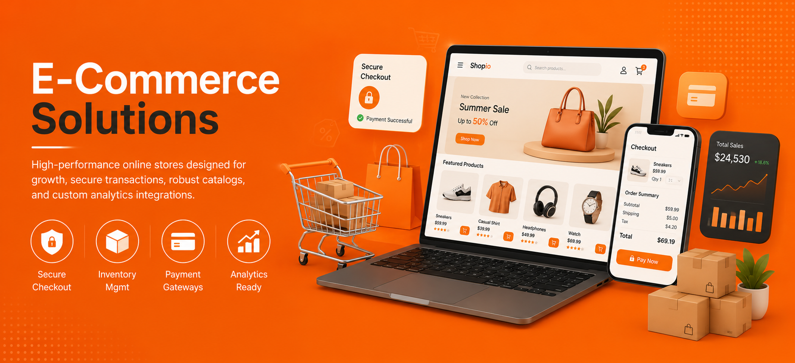 E-Commerce Store Mockup